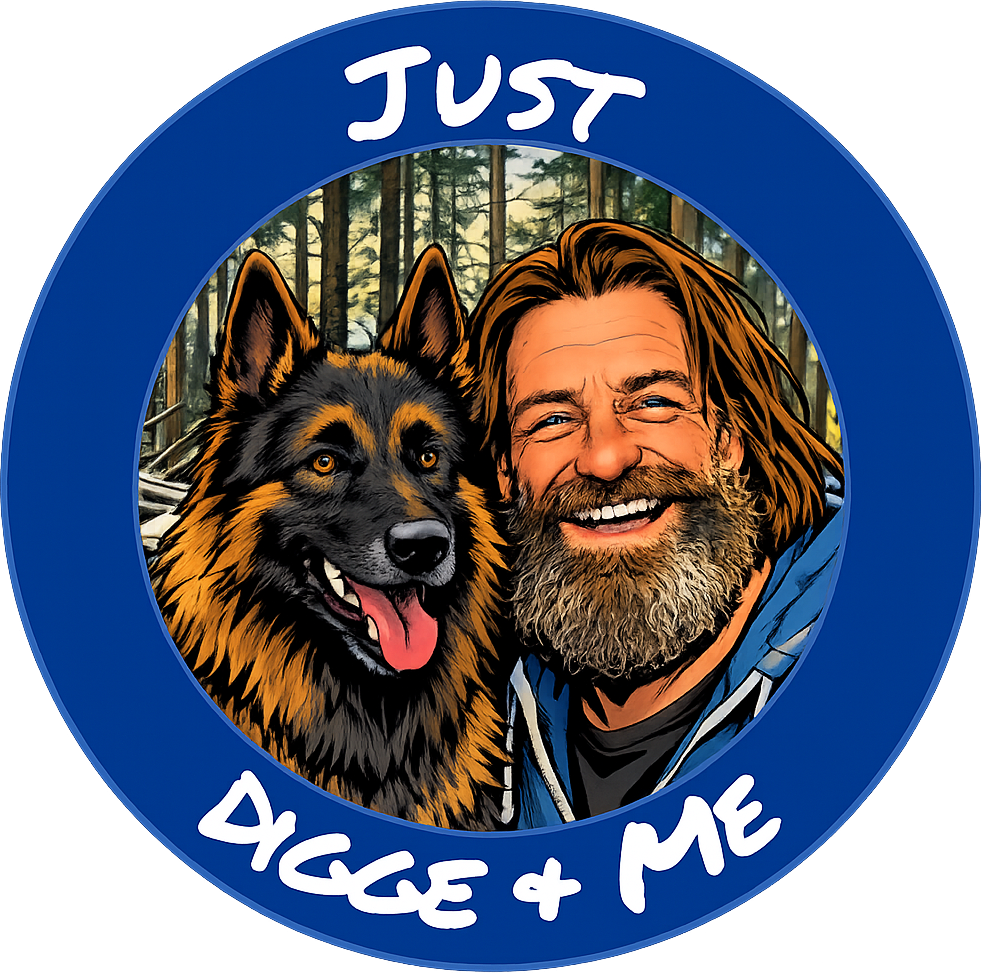 Just Digge + Me badge